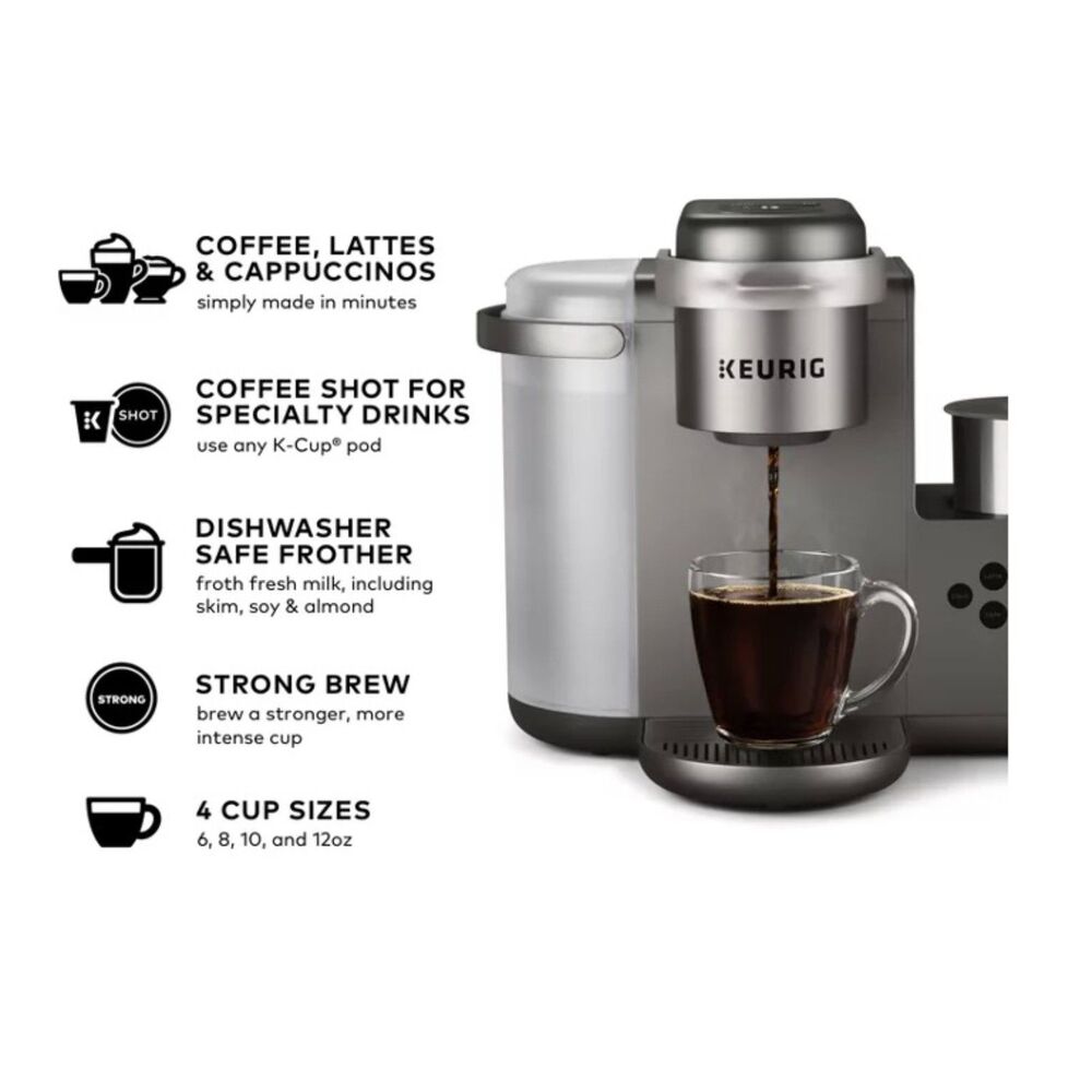 Keurig K-Cafe Single Serve Coffee Latte & Cappuchino Maker -- NEW IN BOX - Picture 8 of 13